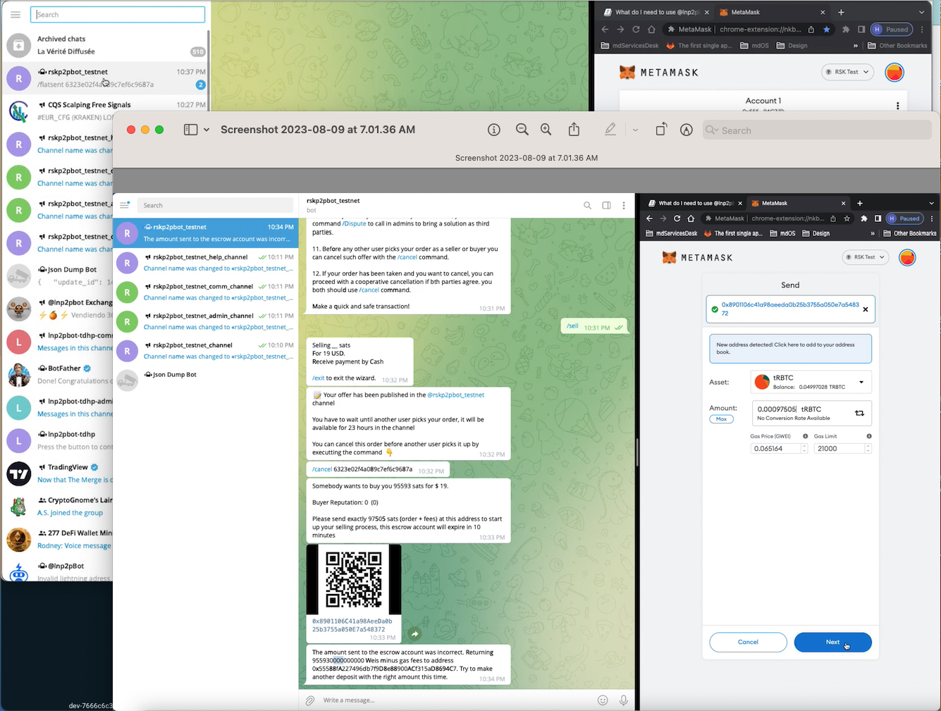 Crypto Exchange ChatBot